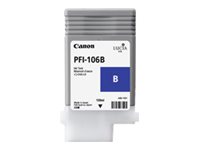 Canon PFI-106 B - 130 ml - bleu - original - réservoir d'encre - pour imagePROGRAF iPF6400, iPF6400SE, IPF6450 - 6629B001 - Cartouches d'encre Canon