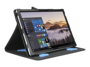 Mobilis ACTIV - Étui à rabat pour tablette - noir - pour Microsoft Surface Pro (Mi-2017), Pro 4 - 051004 - Accessoires pour ordinateur portable et tablette