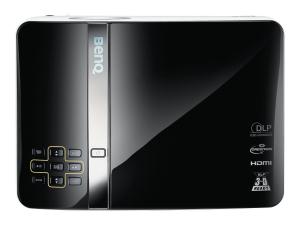 BenQ MP780 ST - Projecteur DLP - portable - 3D - 2500 lumens - WXGA (1280 x 800) - 16:10 - 720p - 9H.J0677.F4E - Projecteurs numériques