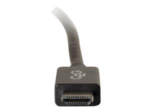C2G 15ft DisplayPort to HDMI Cable - DP to HDMI Adapter Cable - M/M - Câble adaptateur - DisplayPort mâle pour HDMI mâle - 4.57 m - noir - support 1080p - 54324 - Câbles HDMI