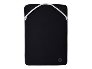 HP Reversible Protective - Housse d'ordinateur portable - 15.6" - noir, argent - pour Laptop 15, 15s; Pavilion 15 - 2F2K5AA - Sacoches pour ordinateur portable