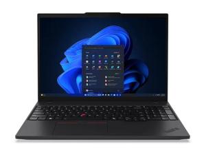 Lenovo ThinkPad T16 Gen 3 21MN - Conception de charnière à 180 degrés - Intel Core Ultra 5 - 125U / jusqu'à 4.3 GHz - Win 11 Pro - Intel Graphics - 8 Go RAM - 256 Go SSD TCG Opal Encryption 2, NVMe - 16" IPS 1920 x 1200 - Gigabit Ethernet - Wi-Fi 6E, Bluetooth - noir - clavier : Français - avec 1 an de support Premier Lenovo - 21MN008SFR - Ordinateurs portables