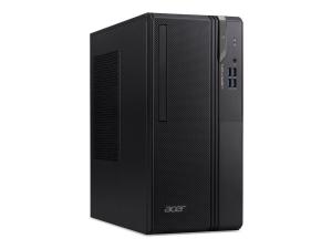 Acer Veriton S2 VS2710G - Mid tower - Core i3 13100 / jusqu'à 4.5 GHz - RAM 8 Go - SSD 512 Go - DVD SuperMulti - UHD Graphics 730 - Gigabit Ethernet - Win 11 Pro - moniteur : aucun - DT.VY4EF.004 - Ordinateurs de bureau