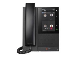 Poly CCX 500 for Microsoft Teams - Téléphone VoIP avec ID d'appelant/appel en instance - SIP, SRTP - 24 lignes - noir - 82Z76AA - Téléphones filaires