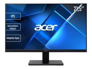 Acer V227Q bmipx - Écran LED - 21.5" - 1920 x 1080 Full HD (1080p) @ 75 Hz - IPS - 250 cd/m² - 1000:1 - 4 ms - HDMI, VGA, DisplayPort - haut-parleurs - noir - UM.WV7EE.014 - Écrans d'ordinateur