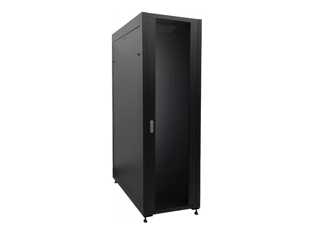 MCL - Rack armoire - l 600, d 800 - autonome - noir - 42U - 19" - IC6A99AZL60P8042K - Accessoires pour serveur