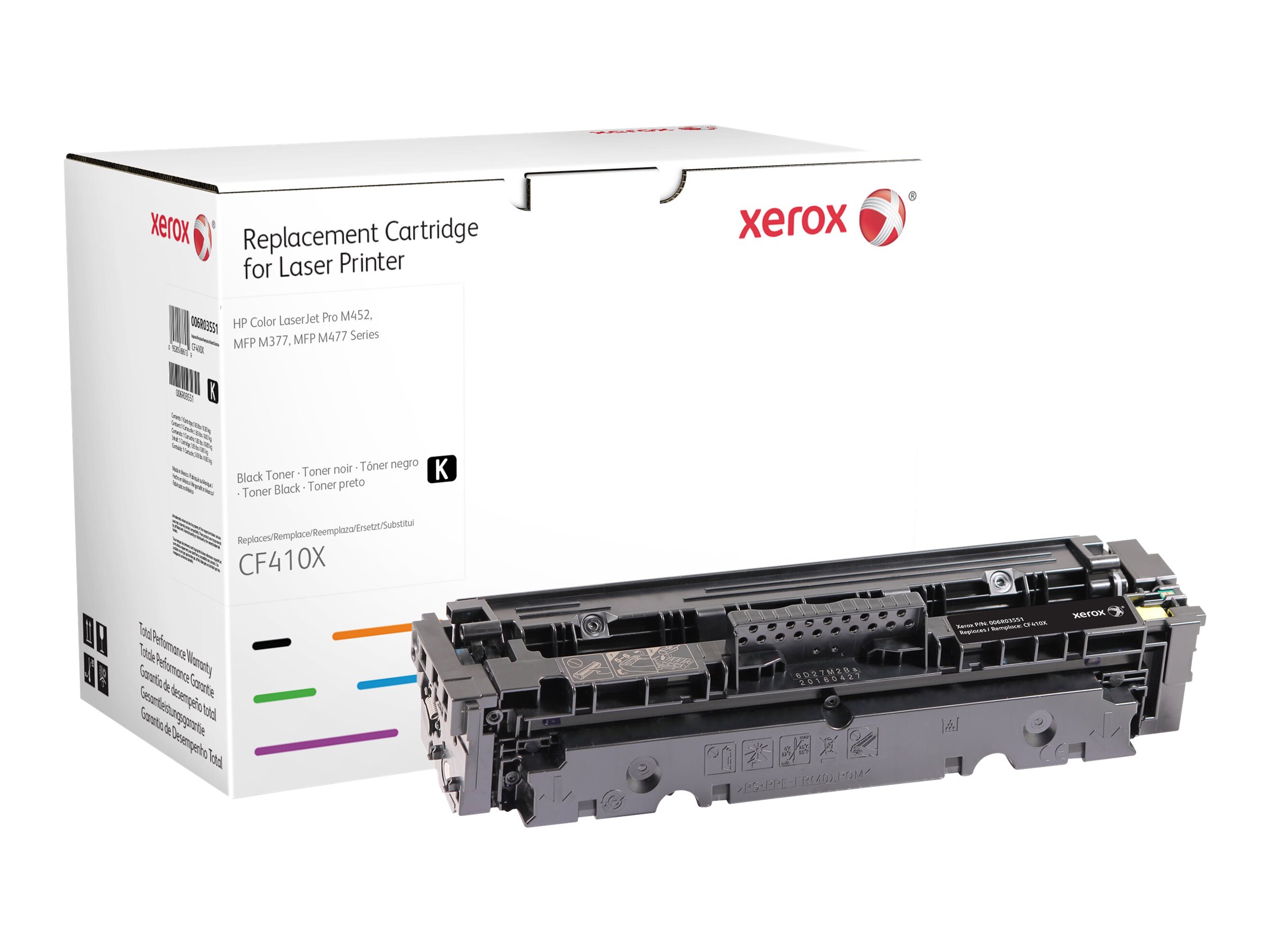 Xerox - Noir - compatible - cartouche de toner (alternative pour : HP CF410X) - pour HP Color LaserJet Pro M452, MFP M377, MFP M477 - 006R03551 - Autres cartouches de toner