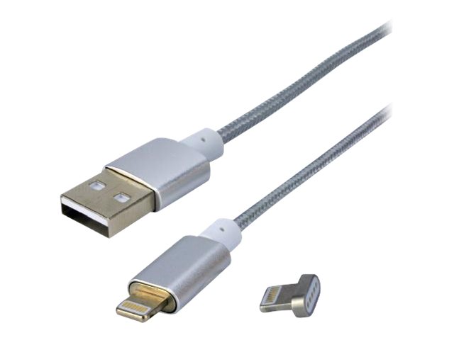 MCL - Câble Lightning - USB mâle pour Lightning mâle magnétique - 1 m - ACC-IP05/2A-1M - Câbles spéciaux