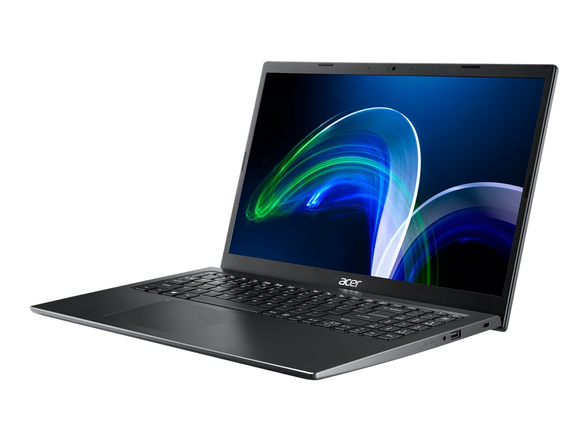 Acer Extensa 15 EX215-54 - Conception de charnière à 180 degrés - Intel Core i5 - 1135G7 / jusqu'à 4.2 GHz - Win 11 Pro - Carte graphique Intel Iris Xe - 8 Go RAM - 256 Go SSD - 15.6" IPS 1920 x 1080 (Full HD) - Wi-Fi 5 - noir charbon - clavier : Français - NX.EGJEF.00P - Ordinateurs portables