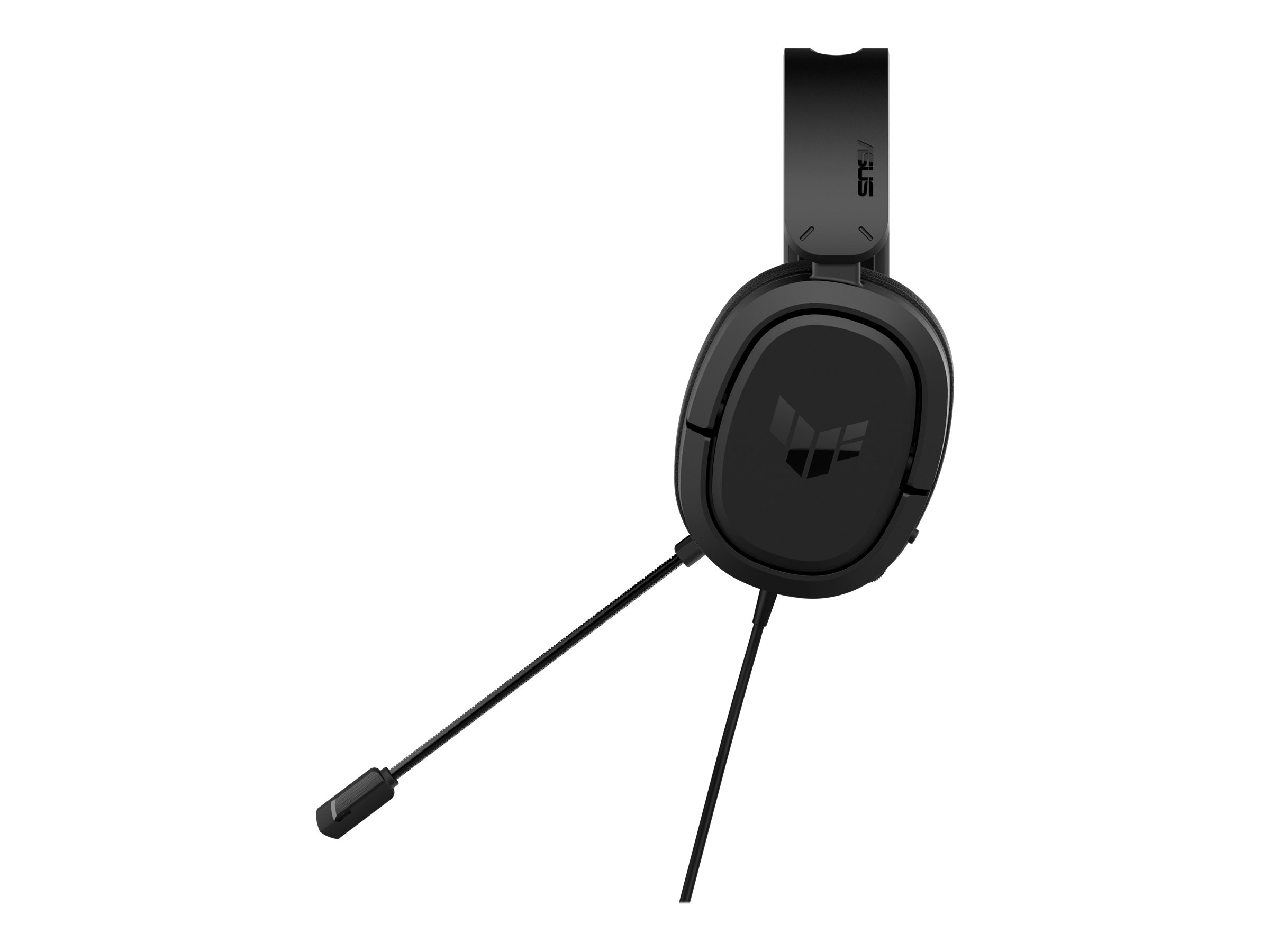 ASUS TUF Gaming H1 - Micro-casque - circum-aural - filaire - jack 3,5mm - noir - 90YH03A2-B1UA00 - Écouteurs