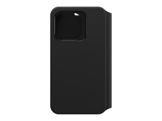 OtterBox Strada Series Via - Étui à rabat pour téléphone portable - polyuréthane, polycarbonate - noir - pour Apple iPhone 13 Pro Max - 77-85833 - Coques et étuis pour téléphone portable
