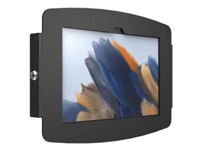 Compulocks iPad 10,2 Support Boitier mural Space - Boîtier - pour tablette - verrouillable - aluminium de haute qualité - noir - Taille d'écran : 10.4" - Interface de montage : 100 x 100 mm - montable sur mur - pour Samsung Galaxy Tab A7 (10.4 ") - 104GA7SB - Accessoires pour ordinateur portable et tablette