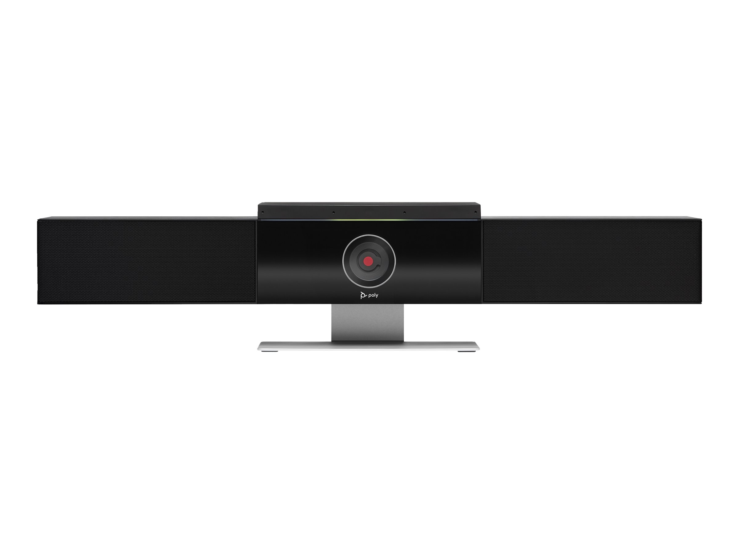 Poly Studio - Barre vidéo USB - certifié Zoom, Certifié pour Microsoft Teams - noir - 842D4AA#UUZ - Audio et visioconférences