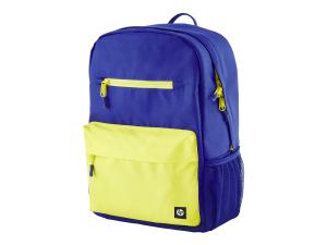 HP - Campus - sac à dos pour ordinateur portable - 15.6" - bleu - 7K0E5AA - Sacoches pour ordinateur portable