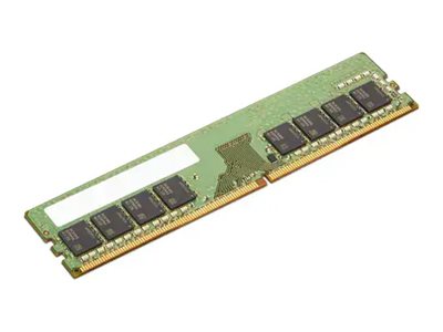 Lenovo - DDR4 - module - 16 Go - DIMM 288 broches - 3200 MHz / PC4-25600 - mémoire sans tampon - vert - pour ThinkCentre neo 50t 11SC - 4X71L68779 - DDR4