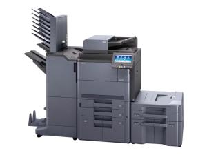 Kyocera TASKalfa 8052ci - Imprimante multifonctions - couleur - laser - A3 (297 x 420 mm), 305 mm x 2200 mm (original) - 305 x 2200 mm (support) - jusqu'à 80 ppm (impression) - 4150 feuilles - USB 2.0, Gigabit LAN, hôte USB 2.0 - 1102NH3NL0 - Imprimantes multifonctions