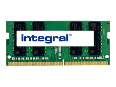 Integral - DDR4 - module - 16 Go - SO DIMM 260 broches - 2666 MHz / PC4-21300 - CL19 - 1.2 V - mémoire sans tampon - non ECC - IN4V16GNELSI - Mémoire pour ordinateur portable