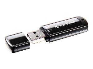 Transcend JetFlash 350 - Clé USB - 32 Go - USB 2.0 - noir - TS32GJF350 - Lecteurs flash