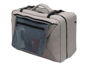 DICOTA Backpack Dual Plus EDGE - Sac à dos pour ordinateur portable - 13" - 15.6" - gris clair - D31716 - Sacoches pour ordinateur portable
