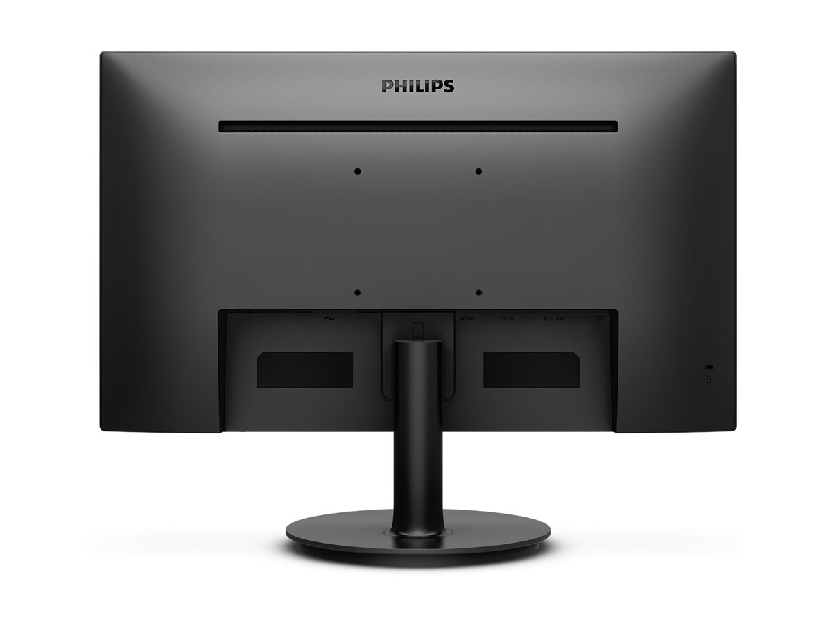 Philips V-line 221V8LD - Écran LED - 22" (21.5" visualisable) - 1920 x 1080 Full HD (1080p) @ 75 Hz - VA - 250 cd/m² - 3000:1 - 4 ms - HDMI, DVI-D, VGA - noir texturé - 221V8LD/00 - Écrans d'ordinateur