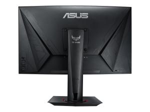 ASUS TUF Gaming VG27WQ - Écran LED - jeux - incurvé - 27" - 2560 x 1440 WQHD @ 165 Hz - VA - 400 cd/m² - 3000:1 - DisplayHDR 400 - 1 ms - 2xHDMI, DisplayPort - haut-parleurs - 90LM05F0-B02E70 - Écrans d'ordinateur
