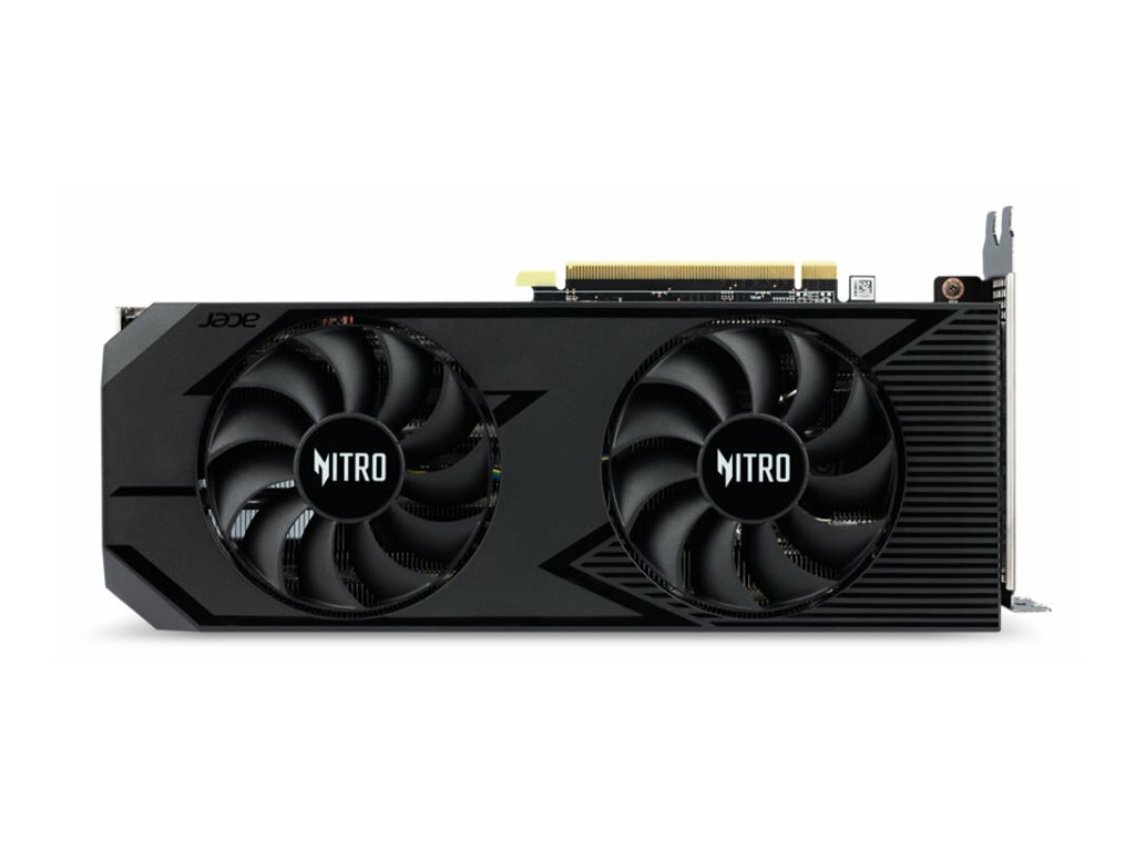 Acer Nitro Radeon RX 7600 XT OC - OC Edition - carte graphique - Radeon RX 7600 XT - 16 Go GDDR6 - PCIe 4.0 x8 - HDMI, 3 x DisplayPort - noir - DP.Z3LWW.P02 - Adaptateurs vidéo grand public