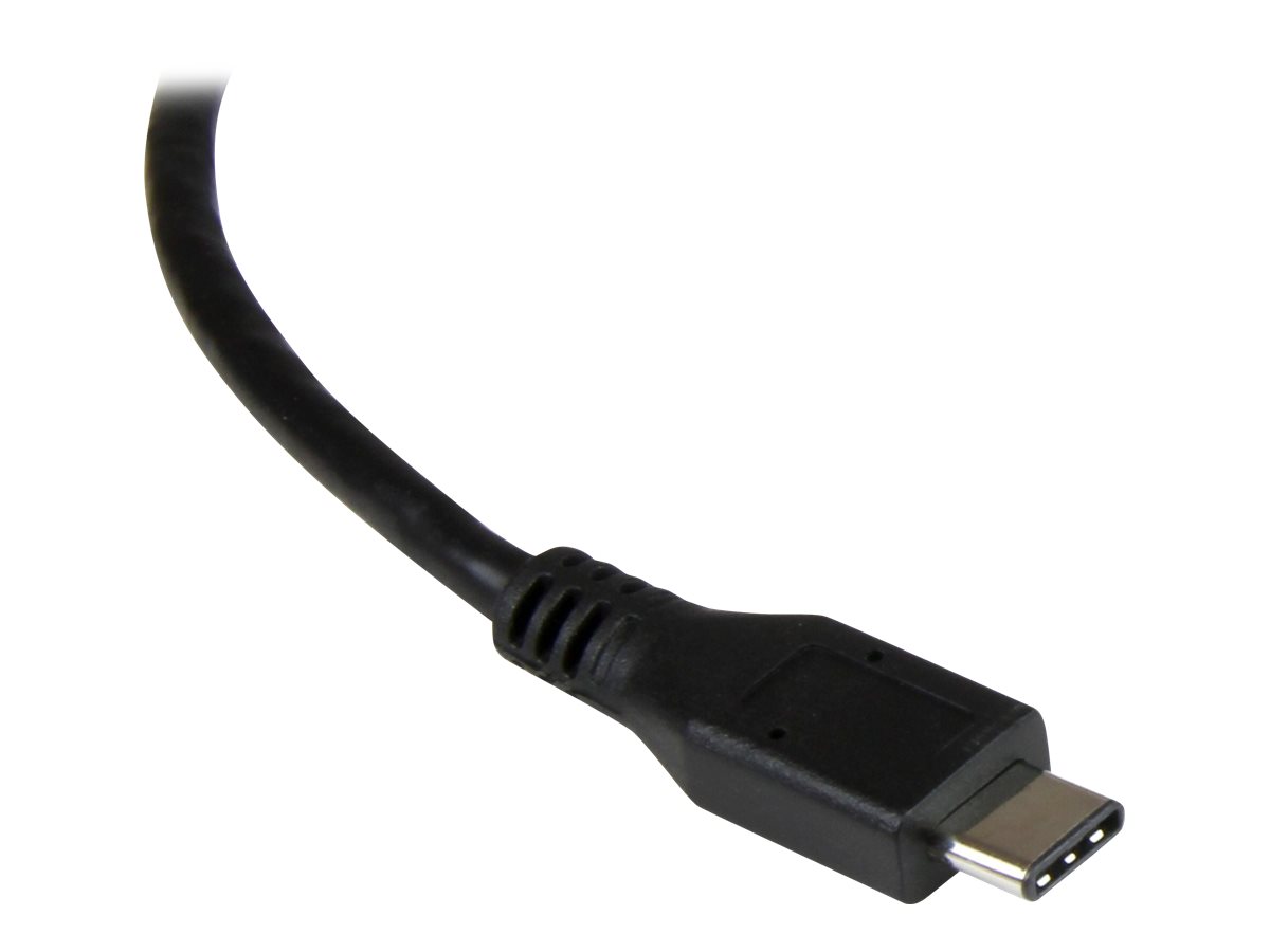 StarTech.com USB-C to Ethernet Gigabit Adapter - Thunderbolt 3 Compatible - USB Type C Network Adapter - USB C Ethernet Adapter (US1GC301AU) - Adaptateur réseau - USB-C - Gigabit Ethernet + USB 3.1 Gen 2 - noir - US1GC301AU - Cartes réseau