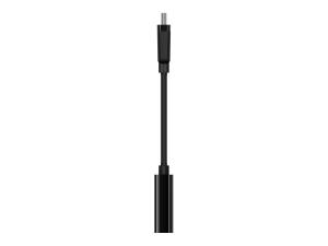 Belkin - Adaptateur vidéo - HDMI mâle pour HD-15 (VGA), Micro-USB Type B femelle - 25 cm - noir - vis d'écartement - AV10170bt - Câbles HDMI