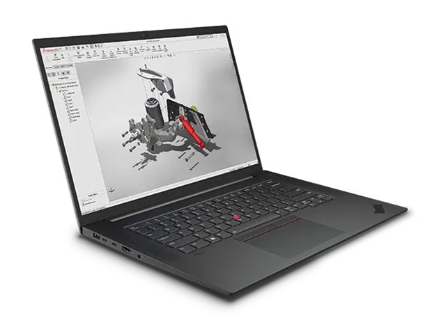 Lenovo ThinkPad P1 Gen 6 21FV - Conception de charnière à 180 degrés - Intel Core i7 - 13800H / jusqu'à 5.2 GHz - vPro Enterprise - Win 11 Pro - GeForce RTX 4060 - 16 Go RAM - 512 Go SSD TCG Opal Encryption 2, NVMe, Performance - 16" IPS 2560 x 1600 (WQXGA) @ 165 Hz - Wi-Fi 6E - peinture noire - clavier : Français - avec 3 ans de Lenovo Premier Support, compensation CO2 0,5 tonne - 21FV000GFR - Stations de travail mobiles