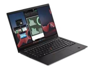 Lenovo ThinkPad X1 Carbon Gen 11 21HM - Conception de charnière à 180 degrés - Intel Core i7 - 1355U / jusqu'à 5 GHz - Evo - Win 11 Pro - Carte graphique Intel Iris Xe - 16 Go RAM - 512 Go SSD TCG Opal Encryption 2, NVMe, Performance - 14" IPS écran tactile ThinkPad Privacy Guard 1920 x 1200 - NFC, Wi-Fi 6E - 4G LTE - tissage noir profond - clavier : Français - avec 3 ans de support Lenovo Premier - 21HM004SFR - Ordinateurs portables