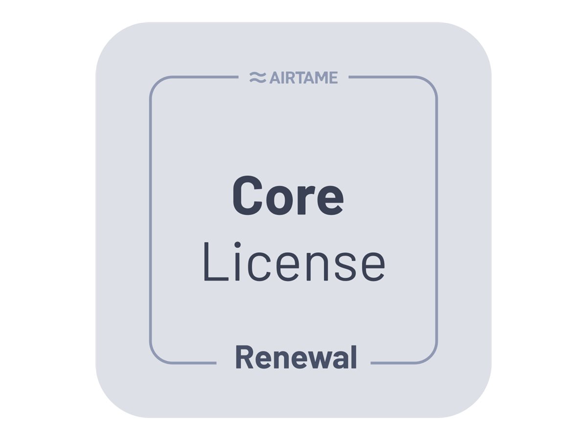 Airtame Core - Renouvellement de la licence d'abonnement (1 an) - hébergé - AT-CORE-1Y-RENEWAL - Abonnements pour application