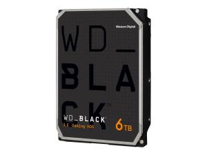 WD_BLACK WD6004FZWX - Disque dur - 6 To - interne - 3.5" - SATA 6Gb/s - 7200 tours/min - mémoire tampon : 128 Mo - WD6004FZWX - Disques durs internes