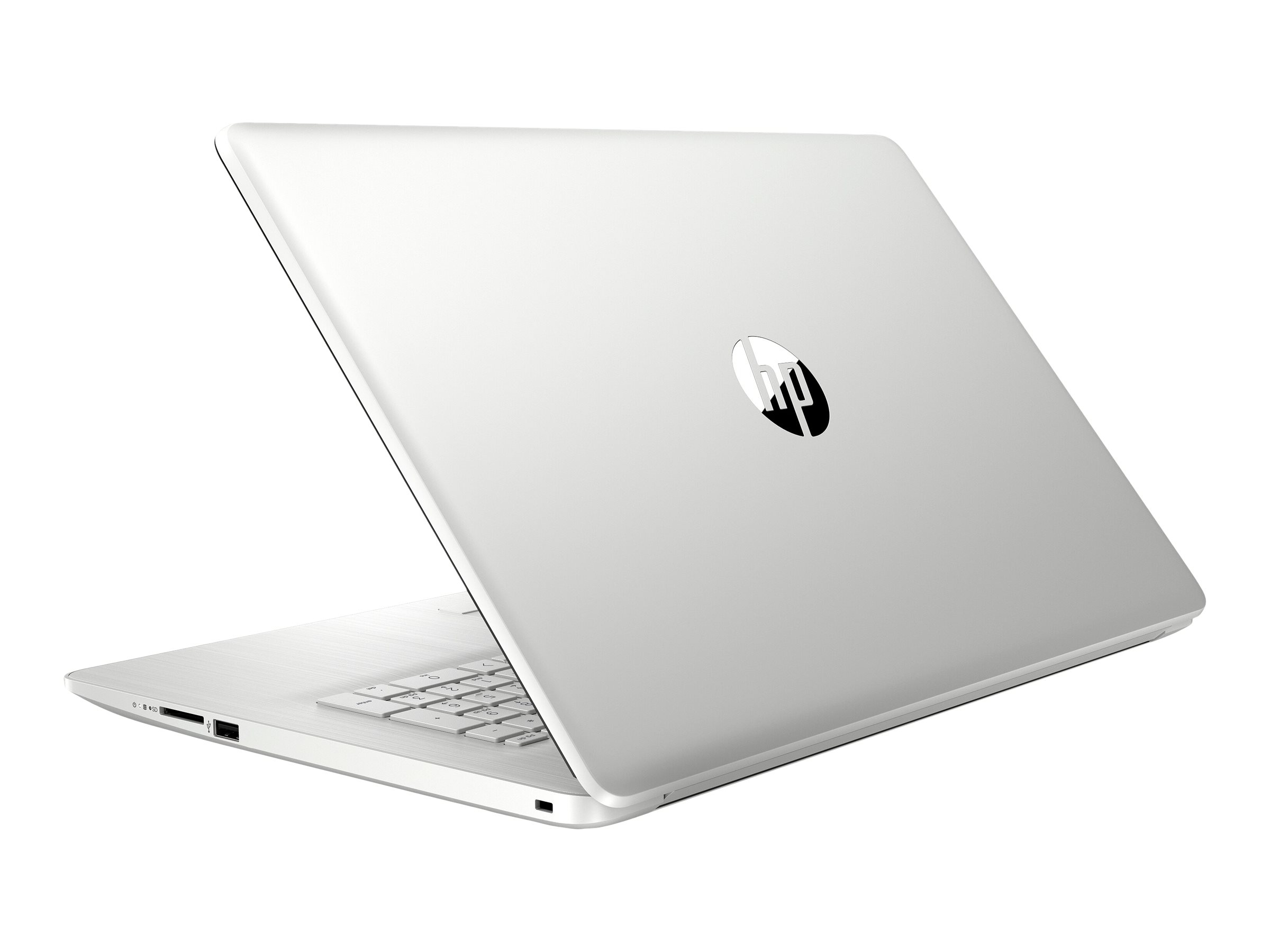 HP Laptop 17-ca3005nf - AMD Ryzen 5 - 4500U / jusqu'à 4 GHz - Win 10 Familiale 64 bits - Radeon Graphics - 8 Go RAM - 128 Go SSD + 1 To HDD - 17.3" 1600 x 900 (HD+) - Wi-Fi 5 - argent naturel, cadre de clavier de motif brossé vertical, couvercle et cadre du clavier moulés par injection, finition de base brillante - clavier : Français - avec HP 2 years Pickup and Return Bundled Warranty Extension for Low End Notebooks - 34Z06EA#ABF - Ordinateurs portables