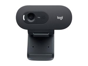 Logitech C505e - Webcam - couleur - 720p - Focale fixe - audio - câblé - USB - 960-001372 - Webcams