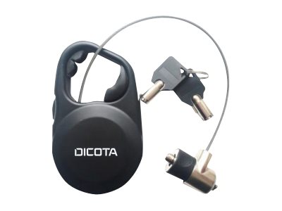DICOTA Lock Pro - Câble de sécurité - 1.38 m - D31236 - Accessoires pour ordinateur de bureau