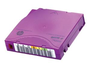 HPE RW Data Cartridge - 20 x LTO Ultrium 6 - 2.5 To / 6.25 To - étiquettes marquables - violet - pour StorageWorks SAS Rack-Mount Kit; StoreEver MSL2024, MSL4048, MSL8096; StoreEver 1/8 G2 - C7976AN - Supports de bande