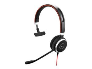 Jabra Evolve 40 UC mono - Micro-casque - sur-oreille - filaire - jack 3,5mm - 6393-829-209 - Écouteurs