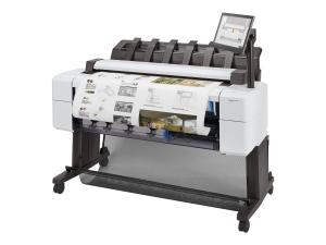 HP DesignJet T2600 PostScript - 36" imprimante multifonctions - couleur - jet d'encre - 914 x 8000 mm, 610 x 15000 mm (original) - Rouleau (91,4 cm x 91,4 m), 914 x 1219 mm (support) - jusqu'à 0.32 min/page (impression) - 1 inclinaison - Gigabit LAN - 3XB78A#B19 - Imprimantes multifonctions