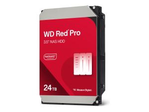 WD Red Pro WD240KFGX - Disque dur - Enterprise - 24 To - interne - 3.5" - SATA 6Gb/s - 7200 tours/min - mémoire tampon : 512 Mo - WD240KFGX - Disques durs internes