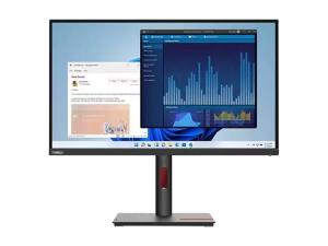 Lenovo ThinkVision T27p-30 - Écran LED - 27" - 3840 x 2160 4K @ 60 Hz - IPS - 350 cd/m² - 1300:1 - 4 ms - HDMI, DisplayPort, USB-C - noir - Campus - 63A9GAT1EU - Écrans d'ordinateur