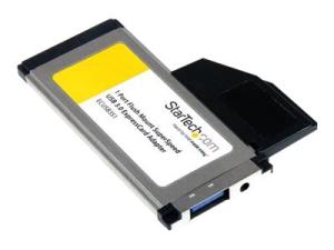 StarTech.com Adaptateur stabilisateur ExpressCard 34 mm vers 54 mm - Paquet de 3 - Adaptateur de stabilisateur de logements ExpressCard - noir (pack de 3) - ECBRACKET2 - Accessoires pour ordinateur portable et tablette