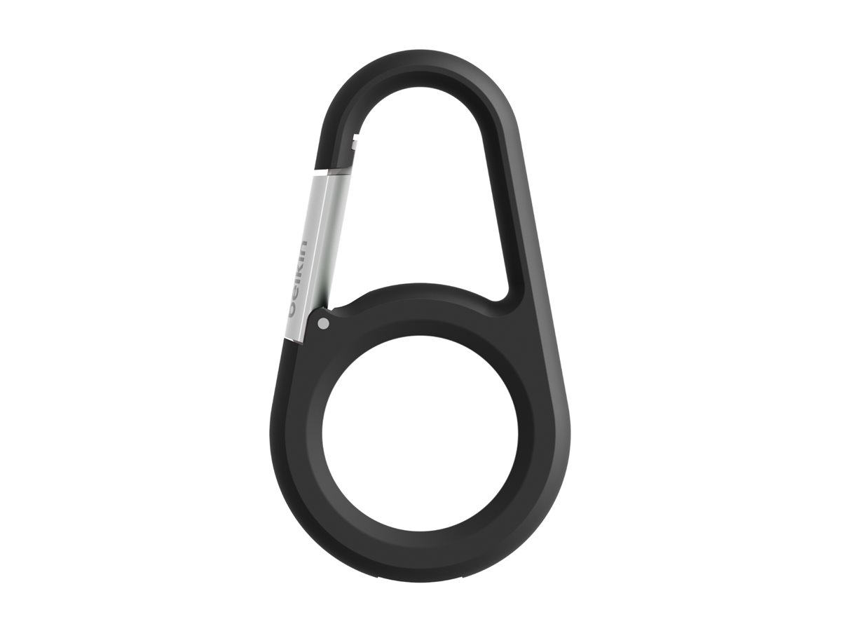 Belkin Secure Holder with Carabiner - Étui pour airtag - noir - pour Apple AirTag - MSC008BTBK - Sacs multi-usages