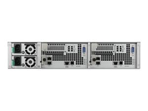 Synology UC3400 - Serveur NAS - 12 Baies - rack-montable - RAID RAID 0, 1, 5, 6, 10, JBOD, disque de réserve 5, 6 disques de secours, disque de réserve 10, disque de réserve 1, RAID F1, disque de secours F1 - RAM 16 Go - Gigabit Ethernet / 10 Gigabit Ethernet - iSCSI support - UC3400 - NAS