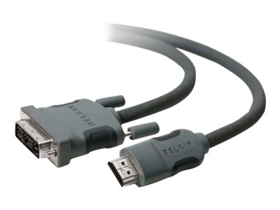 Belkin - Câble adaptateur - DVI-D femelle pour HDMI mâle - 1.8 m - F3Y005BT1.8M - Accessoires pour téléviseurs