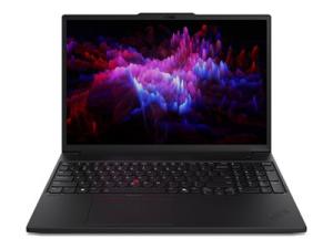 Lenovo ThinkPad P16s Gen 3 21KS - Conception de charnière à 180 degrés - Intel Core Ultra 7 - 155H / jusqu'à 4.8 GHz - Win 11 Pro - RTX 500 Ada - 16 Go RAM - 512 Go SSD TCG Opal Encryption 2, NVMe, Performance - 16" IPS 1920 x 1200 - Gigabit Ethernet - Wi-Fi 6E, Bluetooth - noir - clavier : Français - 21KS000RFR - Stations de travail mobiles