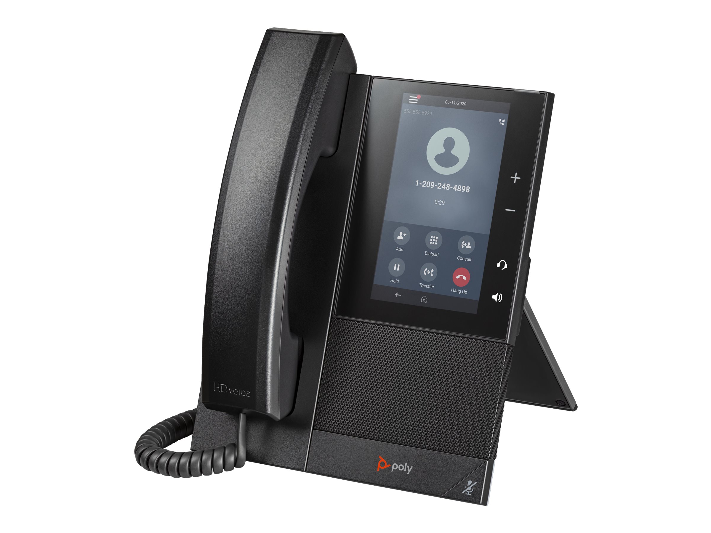 Poly CCX 505 - Téléphone VoIP - SIP, RTCP, RTP, SRTP, SDP - 82Z82AA - Téléphones filaires