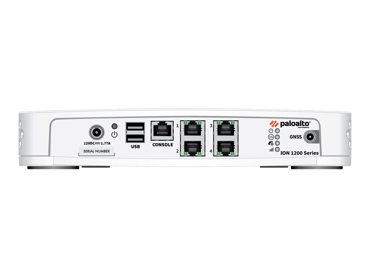 Palo Alto Networks Prisma SD-WAN ION 1200-C-NA - Accélérateur d'applications - 1GbE - 3G, 4G - LTE B12/B13/B14/B2/B25/B26/B4/B41/B42/B43/B48/B5/B66/B7/B71 - montage sur bureau/mural/en rack - PAN-ION-1200-C-NA - Traffic Balancers & Optimizers