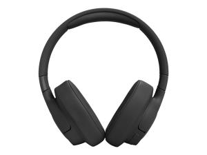 JBL TUNE 770NC - Écouteurs avec micro - circum-aural - Bluetooth - sans fil, filaire - Suppresseur de bruit actif - prise jack de 3,5 mm - noir - JBLT770NCBLK - Écouteurs