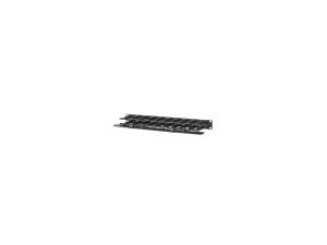 APC Horizontal Cable Manager Single-Sided with Cover - Kit de gestion de câbles pour rack - noir - 1U - 19" - pour P/N: SMTL1000RMI2UC, SMX1000C, SMX1500RM2UC, SMX1500RM2UCNC, SMX750C, SMX750CNC - AR8602A - Accessoires pour serveur