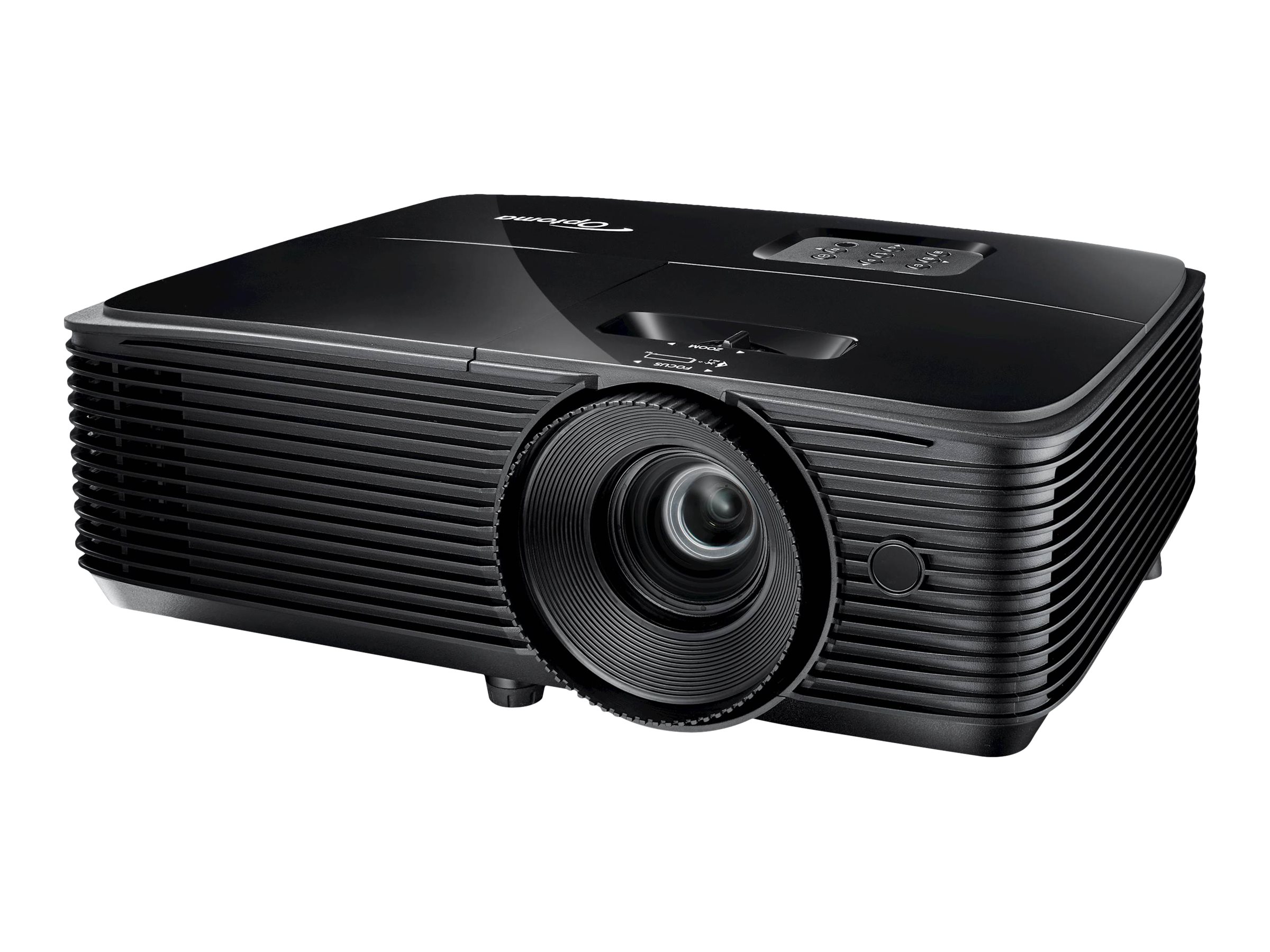 Optoma W371 - Projecteur DLP - portable - 3D - 3800 lumens - WXGA (1280 x 800) - 16:10 - 720p - E9PX7D701EZ3 - Projecteurs numériques